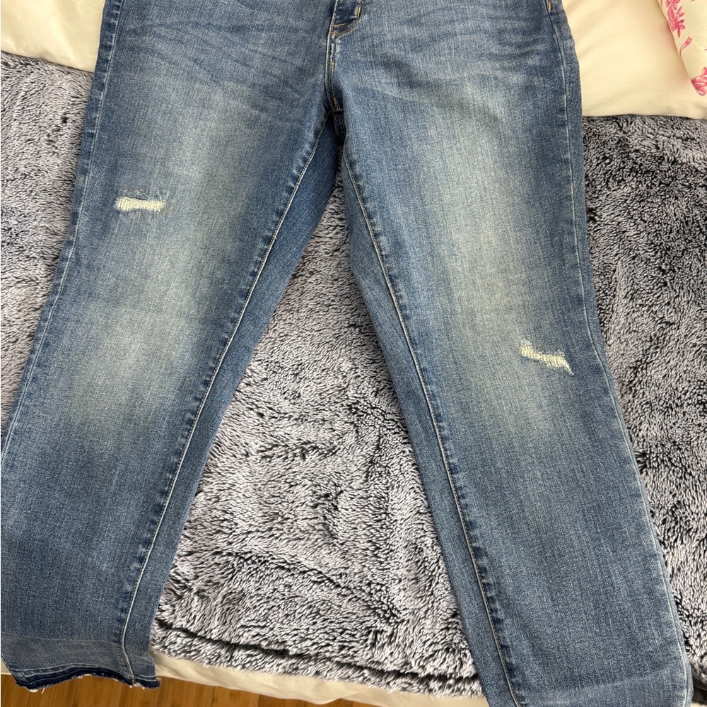 Mossimo Supply Co. Blue Boyfriend Jeans
